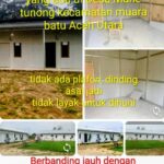 *Huntara Mane Tunong Dinilai Asal Jadi, Warga Keluhkan Tak Layak Huni*